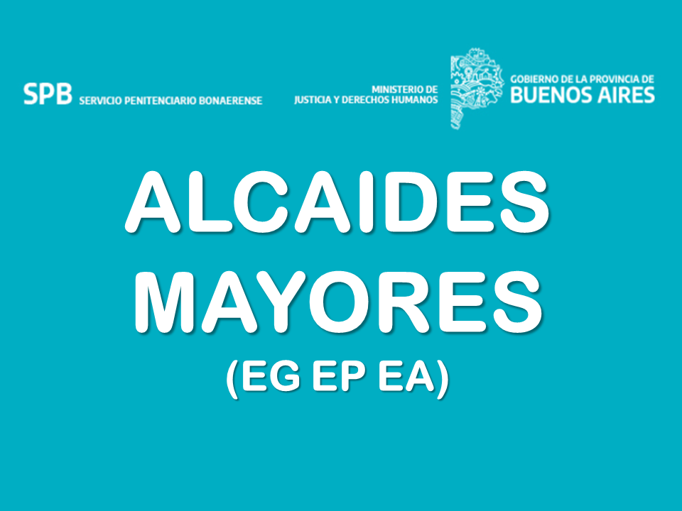 ALCAIDES MAYORES